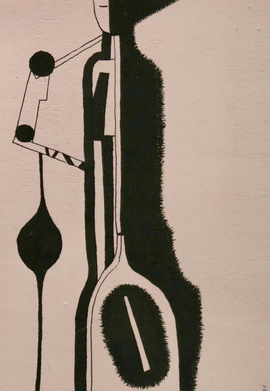Marietta Hug Kunstschaffende: 2018b - Acryl auf Holz 15x20x0,5cm